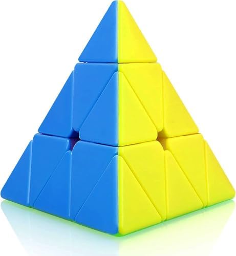 CFMOUR Pyramid Speed Cube, Stickerless Triangle 3x3 Magic, Kid Puzzle Toy ﻿ - Image 2
