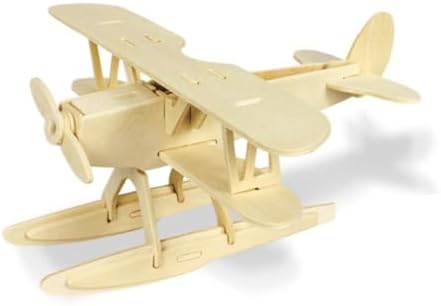 Abaodam Wooden Helicopter Puzzle Model Educational Construction Kit for Realistic Design DIY Block to Develop Hand-Eye Coordination Creativity and Dexterity - Image 6