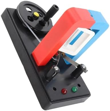 Electric Motor Kit, Hand Crank Generator Physical Teaching Demonstration Motor Hand Crank Generator Educational Experiment Generator Model - Image 2