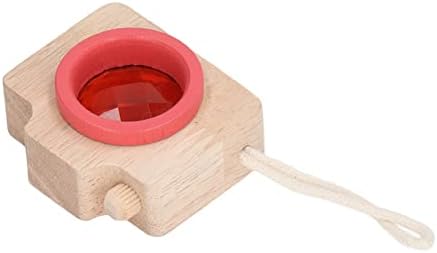 Red Prism Toy for Kids, Bee Eye Effect, Portable Camera Style Learning Toy by Fdit