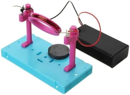 DIY Homemade DC Motor Experiment Kit, Ampere Force Demonstrator for Energized Conductor Magnetic Field Effect & Left-Hand Rule Electromagnetic Principle Research - Image 4