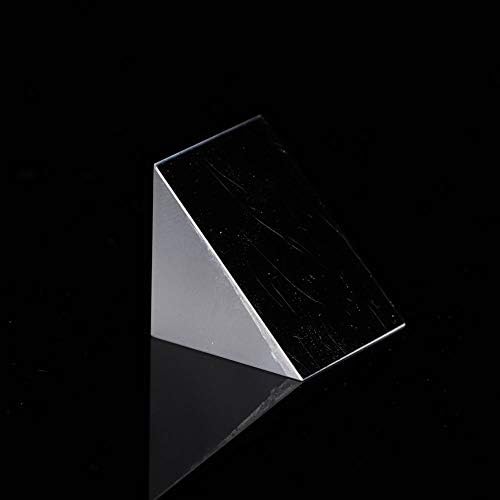 FTVOGUE Triangular Optical Glass Prism K9 for Teaching and Decoration, 15x15x15mm RGB Light Refraction Tool, Science Experiment Kids (15 * 15*) - Image 2