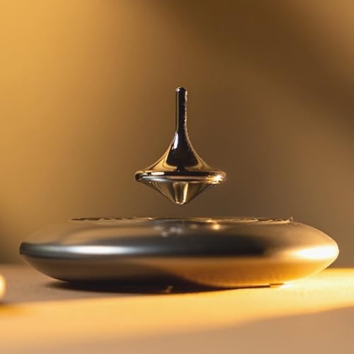Magnetic Levitating Spinning Top, Floating Gyroscope Desk Toy - Image 3