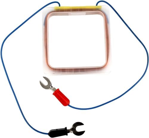 Electromagnetic Induction Experiment Kit - Square Copper Coil, Physics Lab Instrument for Current & Magnetic Field by Unknown