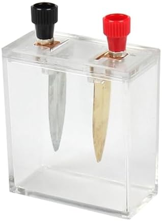 Saltwater Primary Battery Experiment Box Electric Power Generation Demonstrator Junior High School Physics Electrics Teaching Device Chemical Energy Conversion Kit for Classroom Lab by Unknown