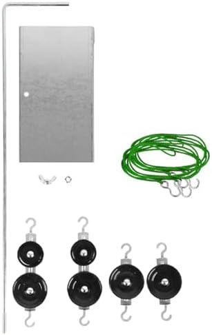 Metal Pulley Block Set Physics Laboratory Science Kit for Classroom Students - Image 5