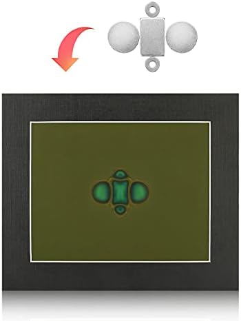 Magnetic Field Viewing Film 6"x4", Magnetic Flux Display, Magnet Pattern Detector, Scientific Project Teaching, Reusable and Automatic Recovery - Olive - Image 5