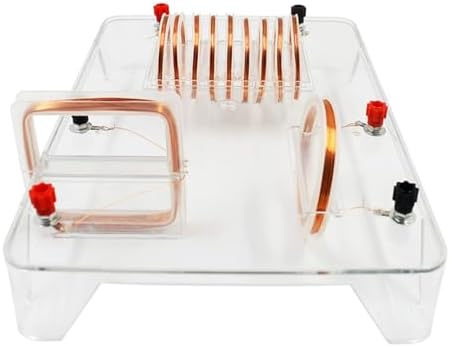 Solenoid Physics Experiment Kit, Current Magnetic Field Demonstrator, Electromagnetism Educational Science Teaching Instrument Demonstration Model for Classroom Laboratory Experiments - Image 4