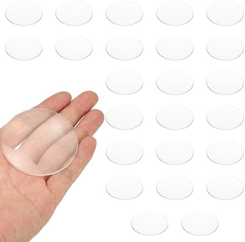 PATIKIL 24Pack Biconvex Lens 60mm Dia. 180mm Focal Length Spherical Optical by PATIKIL