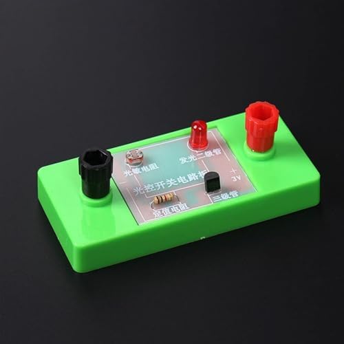 Light-Controlled Switch Circuit Board - Photoresistor, Transistor, Diode Electronic Components, Physics Electricity Experiment Equipment - Image 6