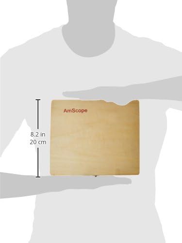 AmScope PS100D Prepared Microscope Slide Set, 100 Anatomy/Botany Slides - Image 3