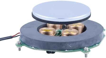 Magnetic Levitation Module Kit, 100mm DIY Floating Platform Base with LED Lights, 50mm Magnet Disc for Levitating Speaker Display Stand Anti-Gravity Projects by Unknown