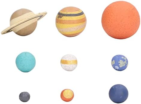 Solar System Model, Weather PVC 9 Planets Model Cute Fine Workmanship for Kids - Image 2