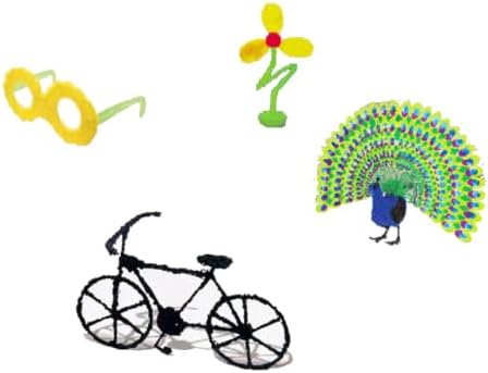 40 Patterns 3D Printer Drawing Molds Paper Stencils for 3D Printing Pen,Painting Graffiti Template Printing Paper for 3D Pen Kids DIY Gift,Animal Vehicle Sword, with a Transparent Board Plate - Image 4