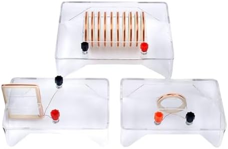 Solenoid Electromagnetism Experiment Kit, Current Magnetic Field Demonstrator, Physics Teaching Instrument, for Middle School, College Labs by Unknown