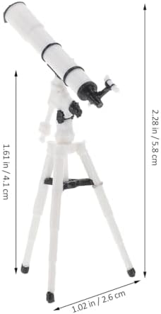 BESPORTBLE Miniature Telescope for Dollhouse Accessories 1:12 Scale Dollhouse Decor Kids Toy Tiny Telescope for Home Decoration Miniature Scene Accessories for Children - Image 2
