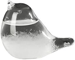 Hovico Storm Weather Forecaster, Water Drop Weather Predictor, Drop-Shaped Glass Barometer, Home and Office Decorative Glass Bottles (A) by Hovico