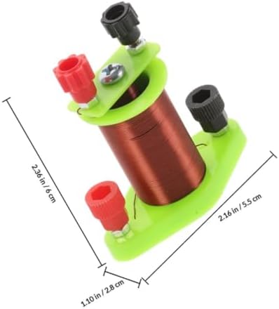 OSALADI 2pcs Primary and Secondary Induction Coils Physics Teaching Tool for School Science Kits Plastic Solenoid Set for Accurate Magnetic Field Experiments and Demonstrations - Image 2