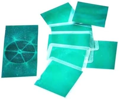Magnetic Field Viewer Film Paper for Detecting Invisible Field Patterns, Green Viewing Film Sheets for Scientific Research and for educational Demonstrations(25x35mm) - Image 3