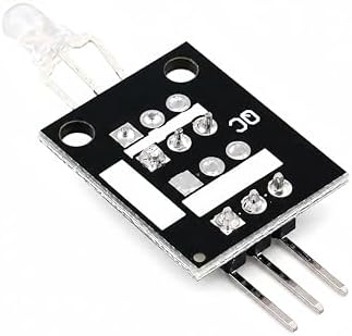 5 Pcs KY-029 3mm Two Color Red and Green LED Common Cathode Module Kit - Image 3