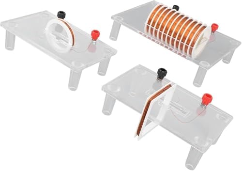 Magnetic Field Demonstrator Kit Transparent PVC Solenoid Coil Set Physics Laboratory Equipment Current Distribution Teaching Multifunctional Science Projects & Classroom Lab Instrument - Image 4