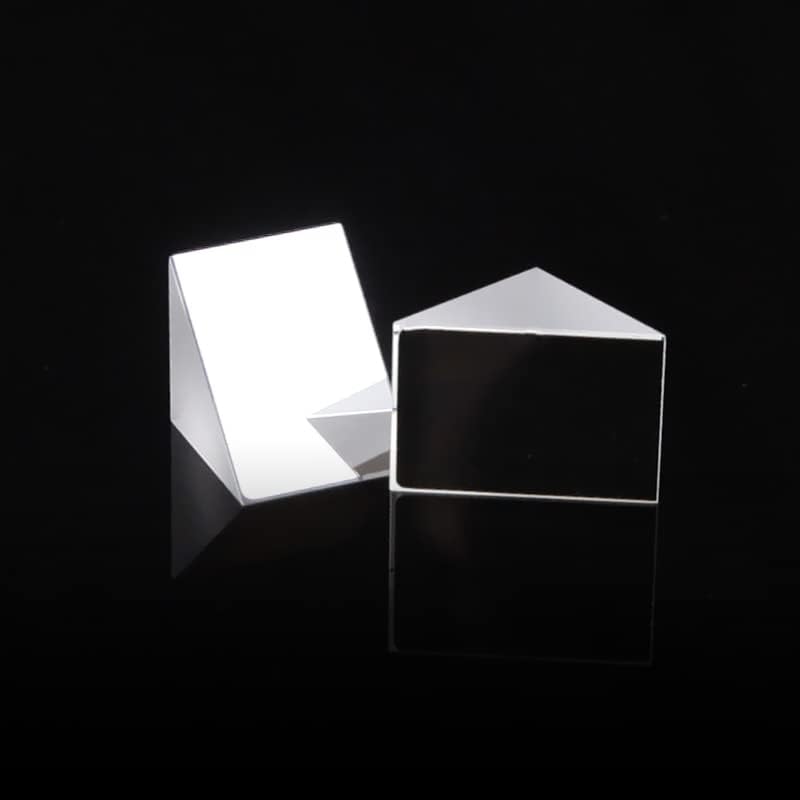 Generic Xuanthang Right-Angle Prism 10mm Bevel Aluminized External Reflecting Prism Mirror Optical Glass K9 Material, Medium - Image 2