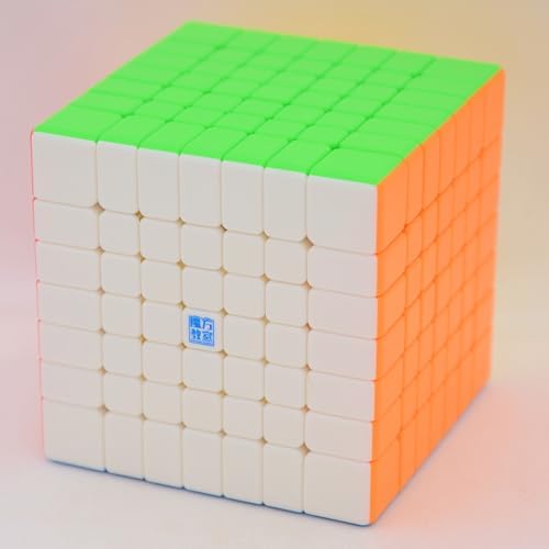 Bukefuno MoYu Meilong 7X7 Speed Puzzle Cube MFJS 7X7 Magic Cubes Moyu Cube Stickerless Meilong 7X7X7 Cubing Classroom Speed Education Toys - Image 2