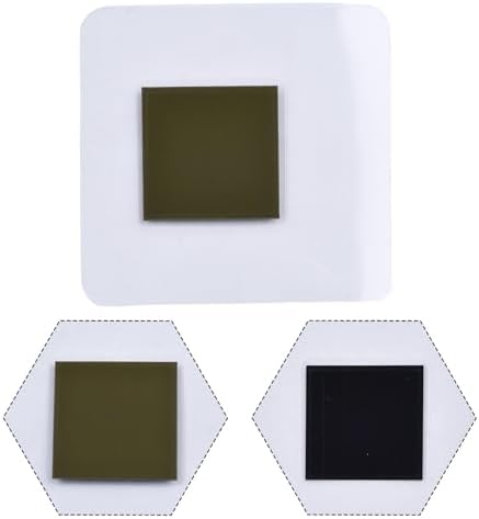 Magnetic Field Viewer Film 50x50mm Yellow Flexible Pattern Display Card for Static Field Visualization, Science Education, Quality Control & Reverse Engineering(B) - Image 2