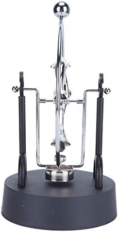 Perpetual Motion Desk Toy, Magnetic Levitation Science Dcor and Decompression, USB/Battery Powered, Zinc Alloy Frame, Unique Home & Office Decoration by CFTGIWIndustry