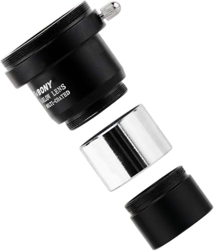 SVBONY 2X 1.25 inch Barlow Lens with Multi Coated Broadband Green Film with Five Color Filters Kit - Image 2