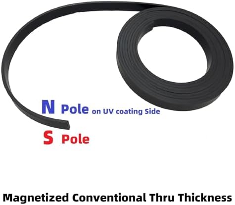 Monopolar Magnetic Tape 1/2" for Maglev Train Science Project Replacement,Thickness 0.12 Inches (Length 10 feet) - Image 4