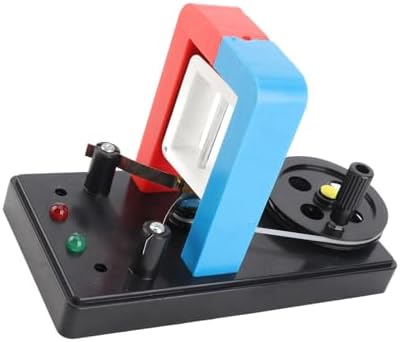 Electric Motor Kit, Hand Crank Generator Physical Teaching Demonstration Motor Hand Crank Generator Educational Experiment Generator Model - Image 3