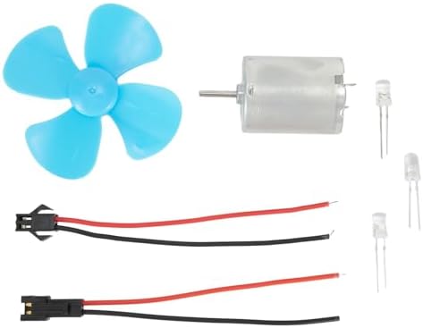 Portable Dynamo Generators Kit, 12V Wind Turbine Generator Kit, 0-20V DC Dynamo Motor with 60mm for blades for DIY Alternative Energy Projects, 200-6000RPM Small Scale Power Supply - Image 4