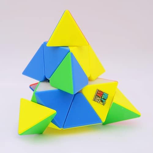 Bukefuno MoYu Meilong Magnetic Pyraminx 3x3 Stickerless Speed Cube Puzzle - Image 2