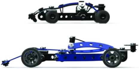 MECCANO Masters 6-in-1 Race Cars Building Toys - Engineering Construction Kit with 191 Parts, Real Tools, Advanced Building Challenges, Birthday Gifts for Ages 10+ - Image 4