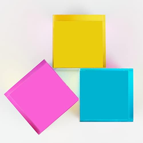 CMY Color Cube, 40mm Acrylic Prism, Educational Toys for Kids - Image 3