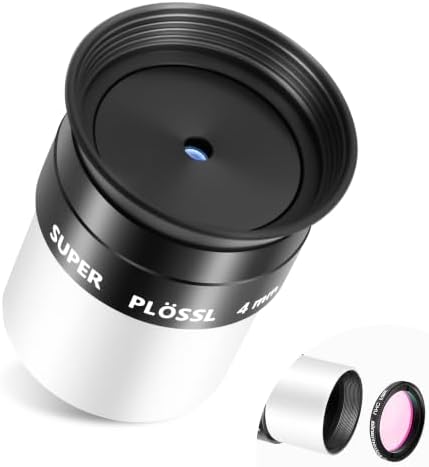 Astromania 1.25" 4mm Super Ploessl Eyepiece - The Most Inexpensive Way of Getting A Sharp Image by AstromaniaOptics