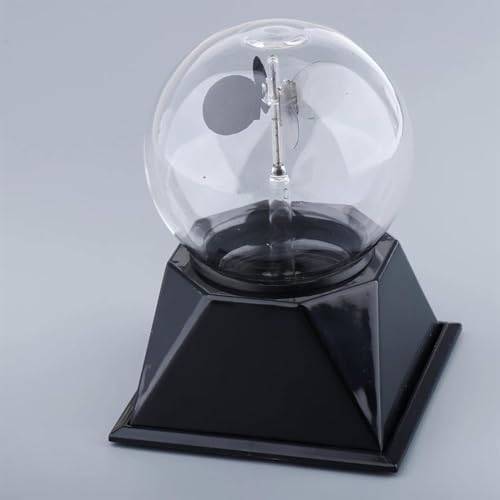 Solar-Powered Crookes Radiometer (Glass Windmill/Light Mill) - Heat & Electromagnetic Radiation Detector for Car, Office Decor & Science Demonstration - Image 4