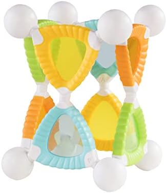 Guidecraft Grippies Windows - 16 Piece Set, Stem Soft Grip Magnetic Building Toy for Toddlers - Image 2