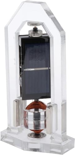 Mini Solar Motor, Levitating Educational Model, Magnetic Levitation High Speed Solar Motor Vertical Solar Motor (A) - Image 2