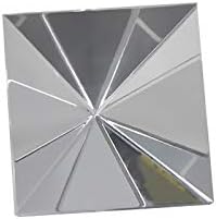 Pyramid Crystal, Optical Glass Triangular Prism, Energy Generator Prisms, for Teaching Experiment Tool Light Spectrum Physics and Photo Photography Family Decoration Gift, 80mm - Image 2