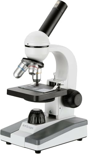 AmScope M148-E Digital Compound Monocular Microscope - Image 2