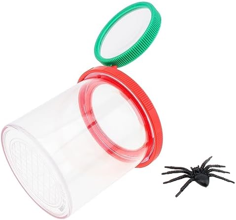 2 Pieces Magnifying Insect Box, Insert Bug Viewer, Bug Magnifier Container, Critter Insect Cage Bug Jar, Bug Catcher Kit for Science Nature Exploration Tool, Bugs View Magnifier Observation - Image 7