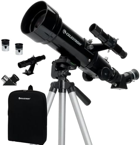 Celestron Travel Scope 70mm Beginner Portable Telescope with Backpack by Unknown