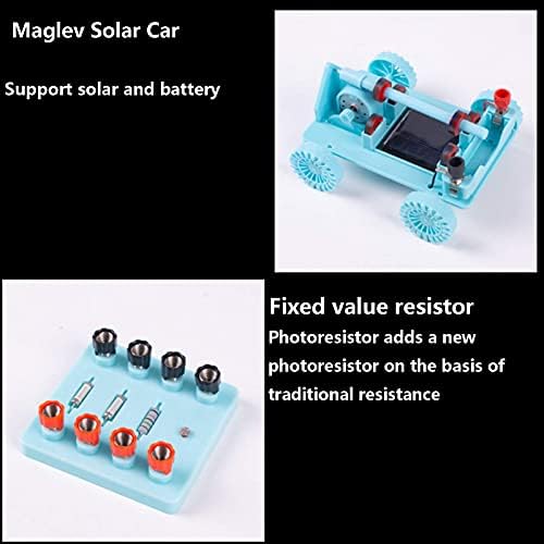 Electricity Experiment Box Middle School Experiment Kit Hand Generator Maglev Solar Car Creative Experiment - Image 5
