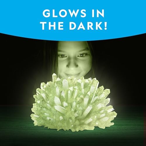 National Geographic Jumbo Crystal Growing Kit - Grow Your Own Giant Glow in The Dark Crystal in a Few Days, Science Kit, Grow Crystals for Kids, STEM Toys (Amazon Exclusive) - Image 4