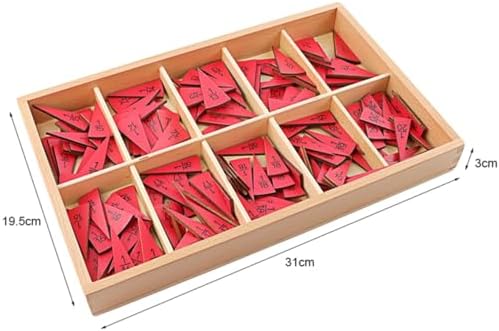 Kids Math Learn Toy Montessori Cut-Out Labeled Fraction Circles 1-10 & 11-20 Teaching Aids Children Math Fraction Education Toys Education Preschool (1-20) - Image 6
