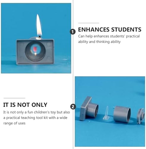 Pinhole Imaging Camera DIY Model, Small Aperture Optics Experiment Kit, Physics Light Principle Demonstration Tool - Image 2