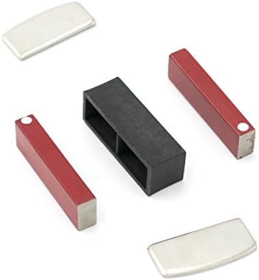 Eisco Labs 1.5" Alnico Bar Magnets (Pair) with Keeper - Image 3
