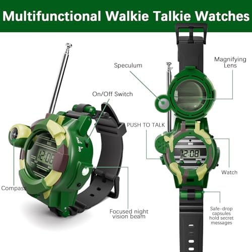 Walkie Talkies Set for Kids, Outdoor Stuff for Kids Camping Gear - Image 5